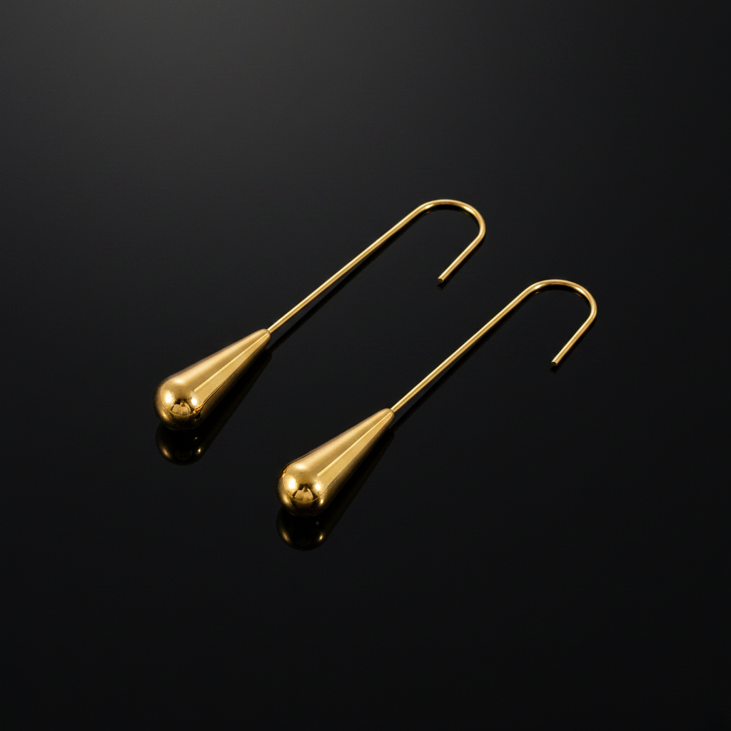 Elegant light weight waterdrop dangle earrings