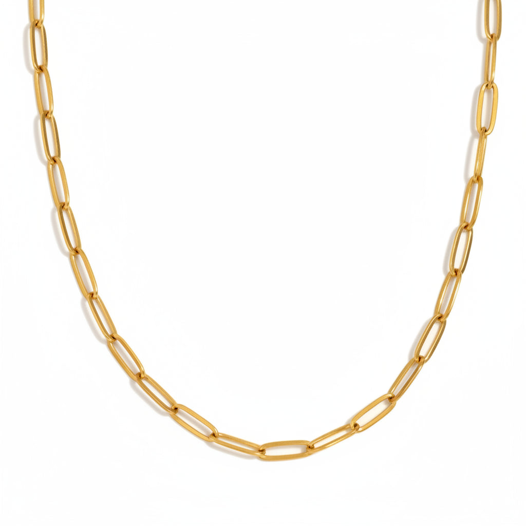 Delicate paperclip bracelet